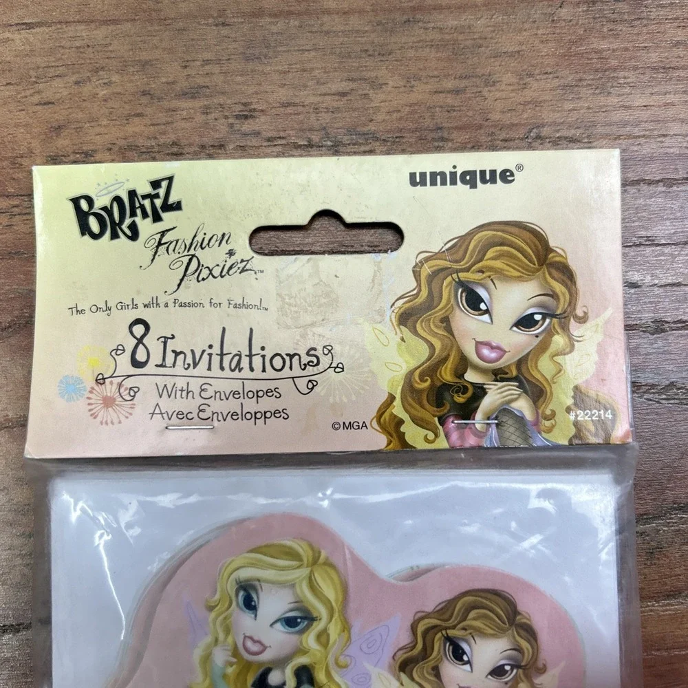 Bratz Fashion Pixiez Girls Party Invitations With Envelopes 8ct By‎ Unique